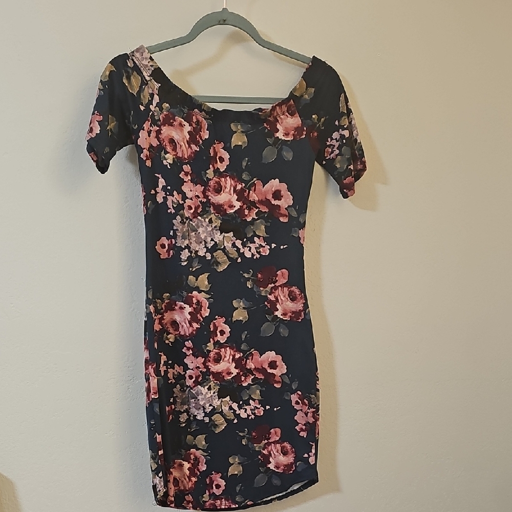 Floral Print Women's Dress
